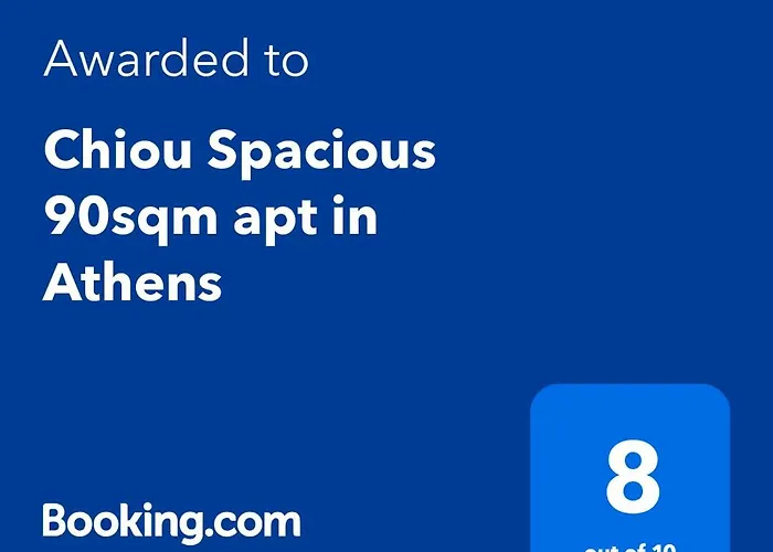 Chiou Spacious 90Sqm Apt In Athens